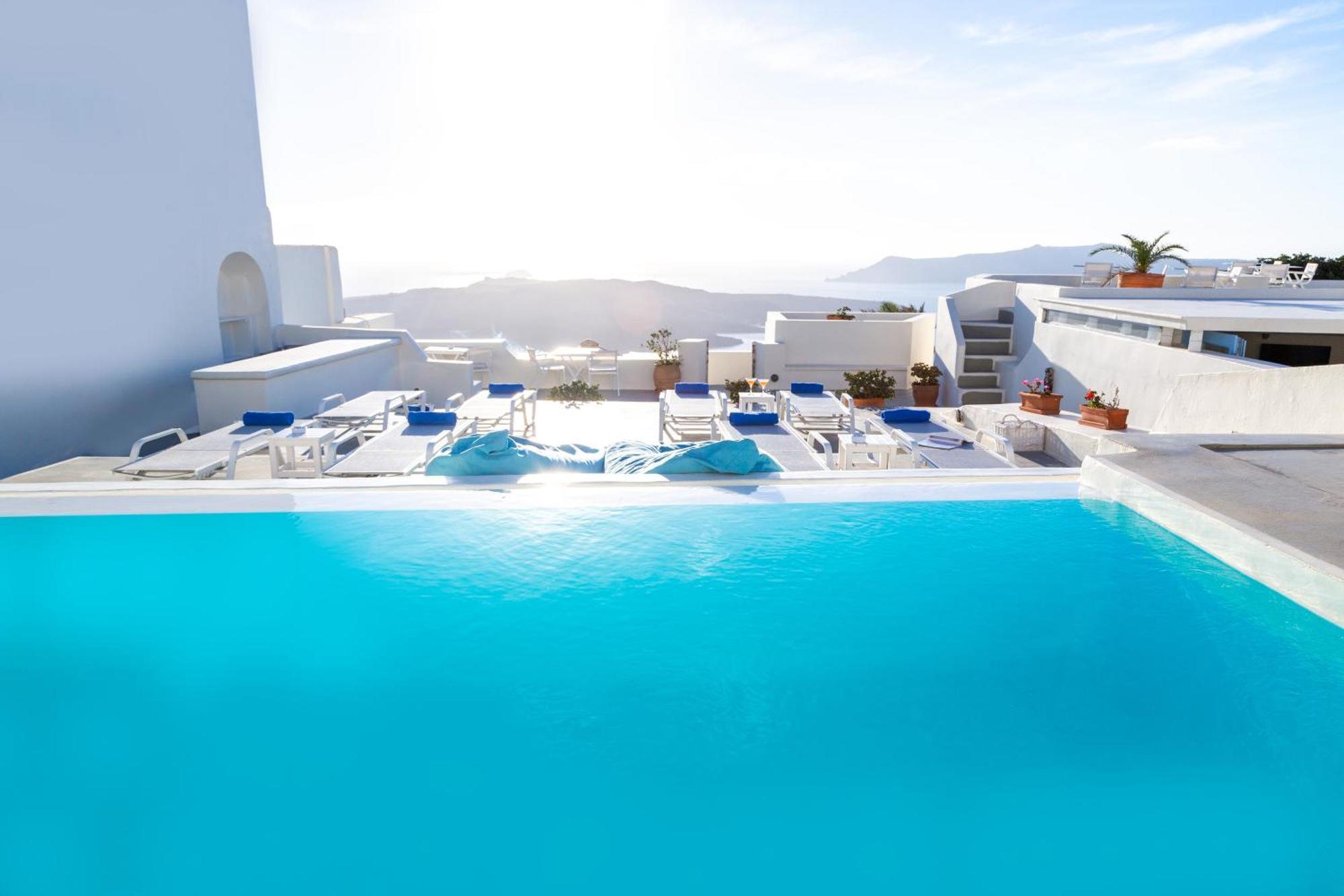 Pantelia Suites Fira  Dış mekan fotoğraf